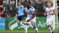 LOI: Bohemians score late equaliser to secure draw against Shelbourne