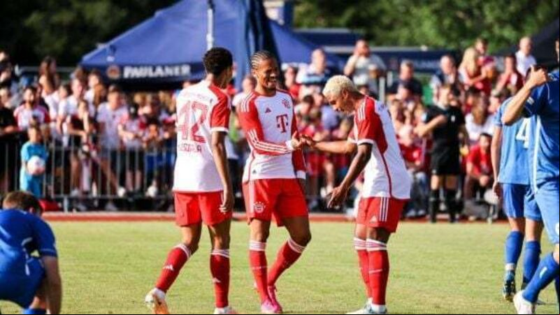 Bayern Munich thrash amateur side 27-0 in pre-season game Bayern Munich thrash amateur side 27-0 in pre-season game