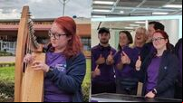 Harpist begins mission to break Guinness World Record on Mount Kilimanjaro
