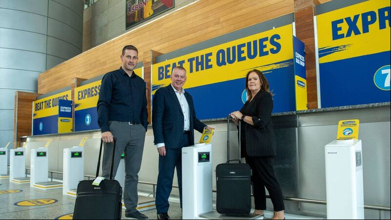 Check out the new check in: Express bag check kiosks introduced at Cork Airport Check out the new check in: Express bag check kiosks introduced at Cork Airport