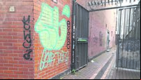 Cork has a graffiti problem... and this is definitely NOT art