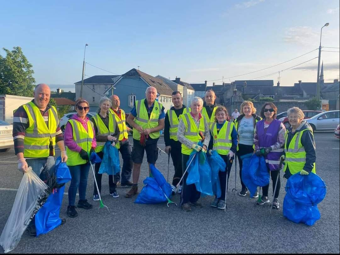 Some of the Mallow Tidy Towns volunteers at a clean-up Some of the Mallow Tidy Towns volunteers at a clean-up