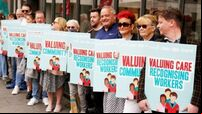 Thousands of health and community workers to go on indefinite strike