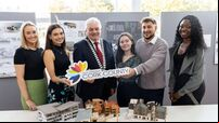 Students recognised by county mayor for work in creating age-friendly housing solutions 