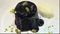 Recipe: Chocolate Puddings with Pistachio