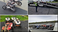 Gardaí arrest five people after 44 scramblers seized in Limerick