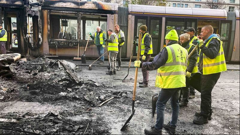 Rioters in Dublin have caused ‘enormous’ physical and reputational damage, Finance Minister says