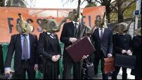 Climate protest takes place in Dublin ahead of Cop28