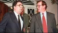 Bronze bust of David Trimble unveiled at Leinster House