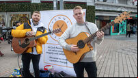 Cork buskers raise €8,000 for Penny Dinners