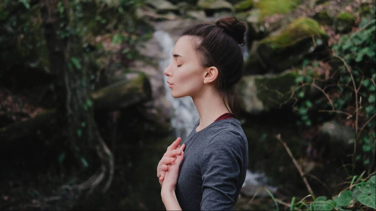 The breath can be an anchor, says Michelle, which is a very powerful regulator. Picture: Stock The breath can be an anchor, says Michelle, which is a very powerful regulator. Picture: Stock