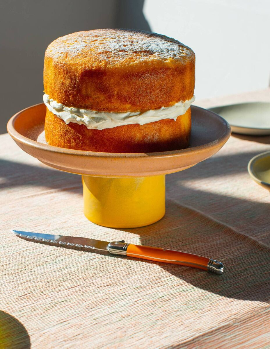 Lemon cream cake. Picture: Mike Tsang/PA