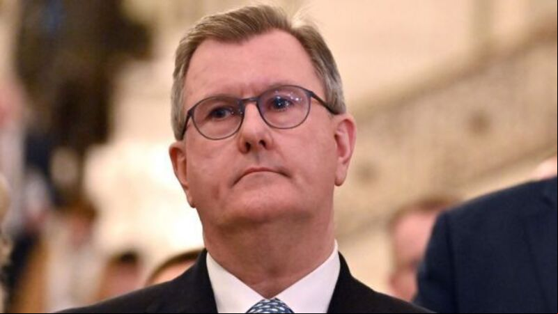 We are nowhere near a united Ireland, DUP leader Donaldson says We are nowhere near a united Ireland, DUP leader Donaldson says