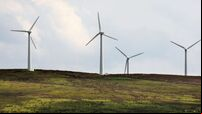 Wind turbines generated more than a third of Ireland's electricity last month