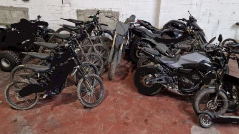 Gardaí seize e-bikes and scramblers in major west Dublin operation Gardaí seize e-bikes and scramblers in major west Dublin operation