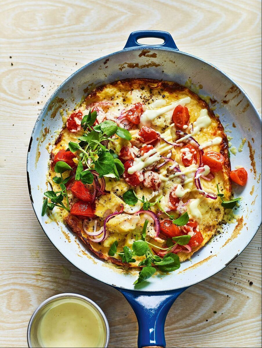 Curried corn and fried egg on toast from The Skint Cook by Ian Bursnall Curried corn and fried egg on toast from The Skint Cook by Ian Bursnall