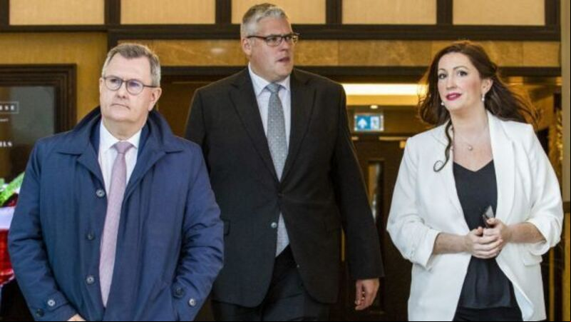 DUP’s Little-Pengelly vows to provide stability after Donaldson's shock resignation DUP’s Little-Pengelly vows to provide stability after Donaldson's shock resignation