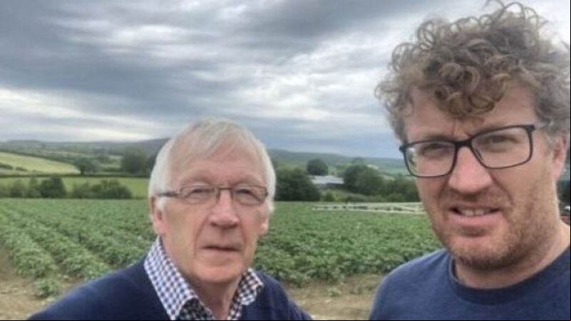 'Lucky' farmer manages to plant potatoes as major shortage looms due to heavy rainfall 'Lucky' farmer manages to plant potatoes as major shortage looms due to heavy rainfall