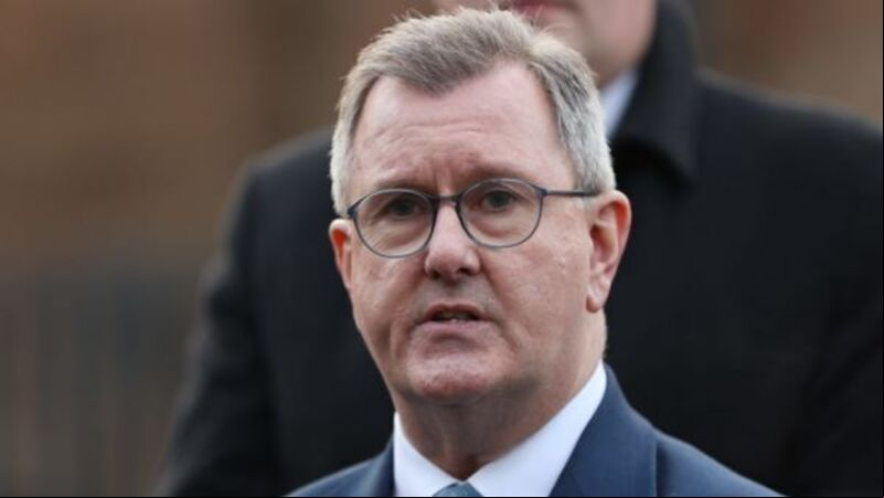 Former DUP leader Jeffrey Donaldson arrives at court to face sex charges Former DUP leader Jeffrey Donaldson arrives at court to face sex charges
