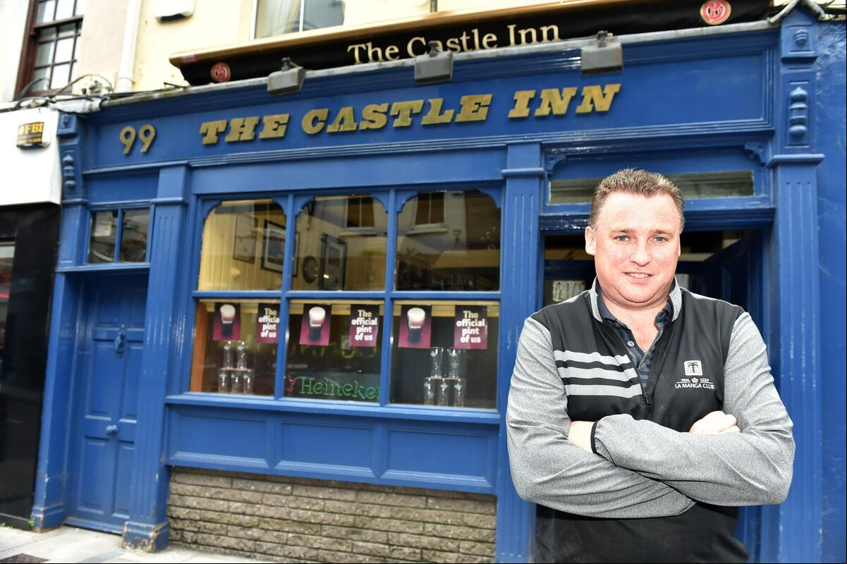 Michael O'Donovan of the Castle Inn, South Main Street. Picture: Eddie O'Hare. Michael O'Donovan of the Castle Inn, South Main Street. Picture: Eddie O'Hare.