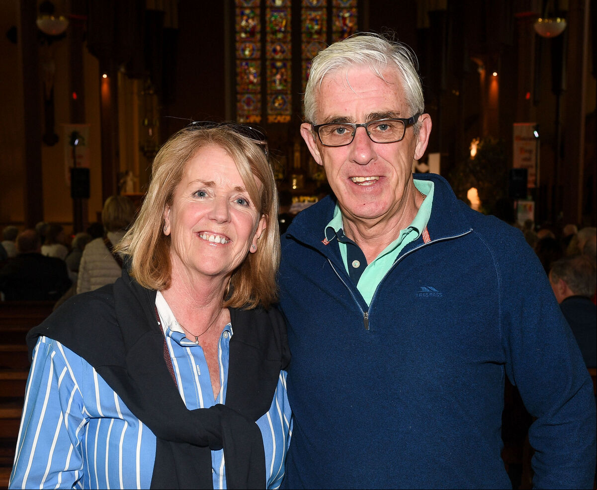 Liz and Donal O’Callaghan from Rochestown, at the concert. Liz and Donal O’Callaghan from Rochestown, at the concert.