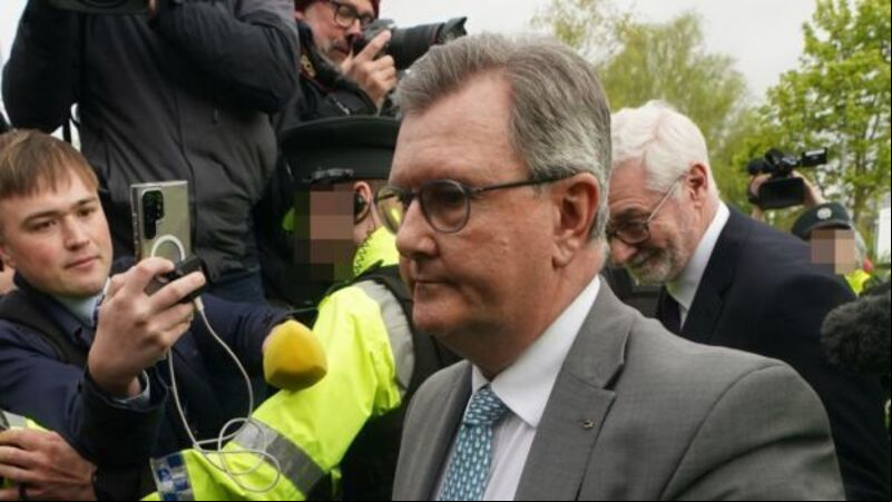 Committal hearing for Jeffrey Donaldson historical sex charge case set for July Committal hearing for Jeffrey Donaldson historical sex charge case set for July