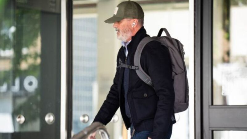 Roy Keane ‘in shock’ after being ‘headbutted’ through doors, court told Roy Keane ‘in shock’ after being ‘headbutted’ through doors, court told