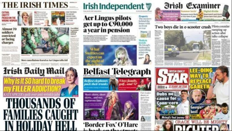 What the papers say: Friday's front pages What the papers say: Friday's front pages