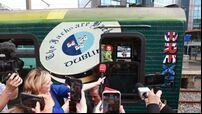 Eamon Ryan ed by Bosco to celebrate 40 years of Dart trains