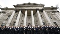 Criminal law barristers stage third day of strike action this month