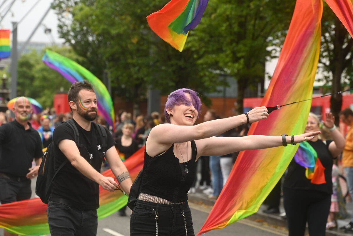 Cork Pride Parade 2024. Pic Larry Cummins Cork Pride Parade 2024. Pic Larry Cummins