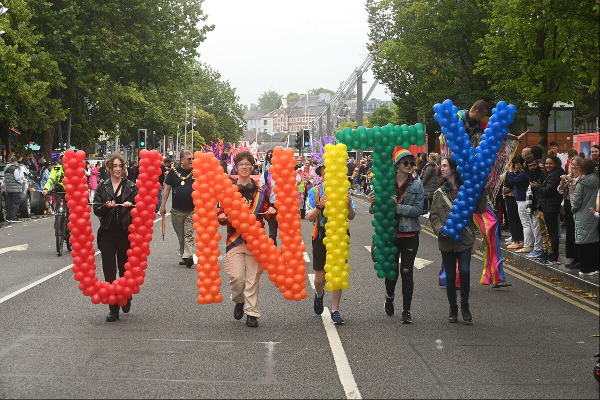 Cork Pride Parade 2024. Pic Larry Cummins Cork Pride Parade 2024. Pic Larry Cummins