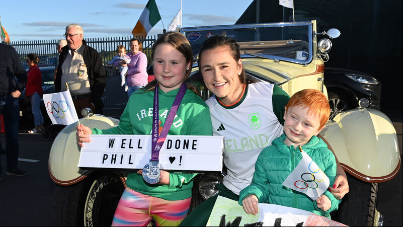 Pictures: Olympian Phil Healy given hero's welcome home Pictures: Olympian Phil Healy given hero's welcome home