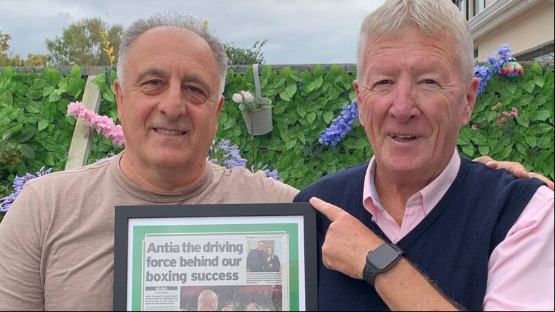 Zaur Antia was able to celebrate his birthday with a very special guest - an Olympic gold medal Zaur Antia was able to celebrate his birthday with a very special guest - an Olympic gold medal