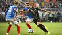 Harry Kane nets his first hat-trick of the season as Bayern hammer Holstein Kiel
