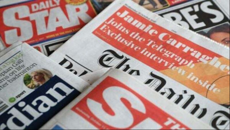 What the papers say: Saturday's front pages What the papers say: Saturday's front pages