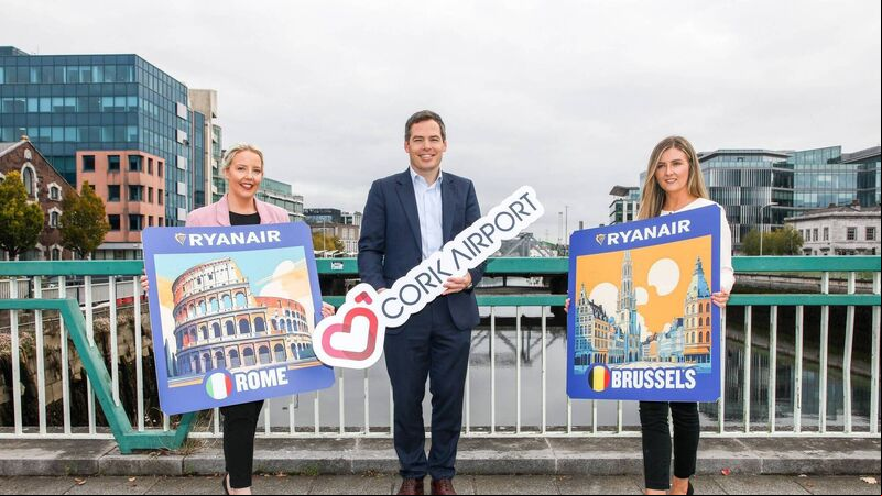 Ryanair announce two new winter routes from Cork Airport Ryanair announce two new winter routes from Cork Airport