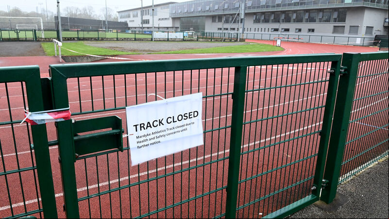 UCC students rally to save Mardyke track UCC students rally to save Mardyke track