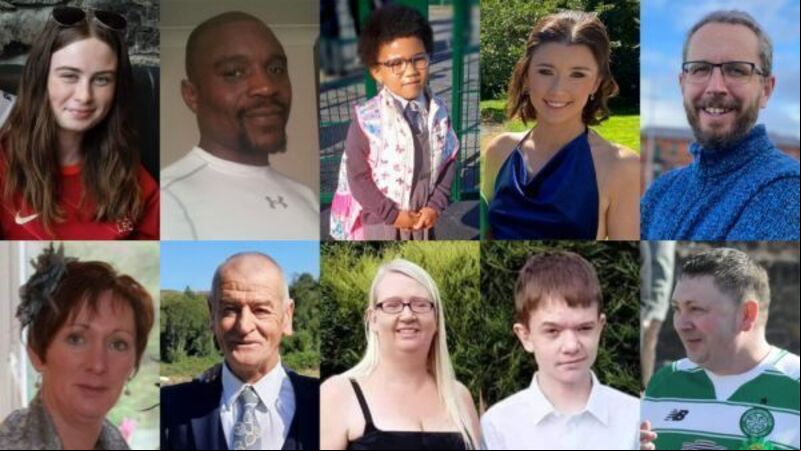 Simon Harris pays tribute to Creeslough victims on second anniversary Simon Harris pays tribute to Creeslough victims on second anniversary