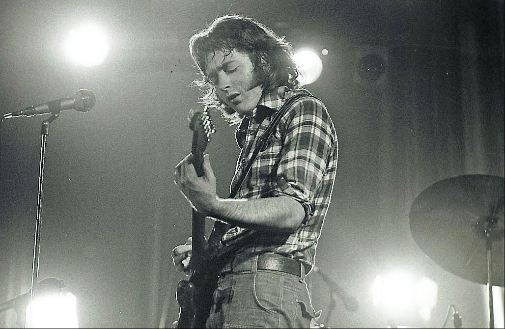 Rory Gallagher came down for a few lessons. 