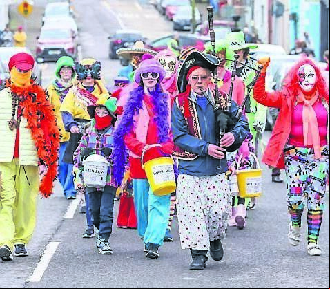 The Wren Boys on Main St for the annual St Stephen’s Day festivities in Carrigaline last year. The Céilí Club will meet on December 14 to choose their outfits for this year’s celebrations. Picture: David Creedon
The Wren Boys on Main St for the annual St Stephen’s Day festivities in Carrigaline last year. The Céilí Club will meet on December 14 to choose their outfits for this year’s celebrations. Picture: David Creedon