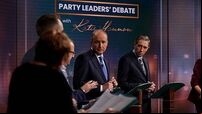 Fiery exchanges in the first televised leaders debate of the general election