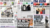 What the papers say: Monday's front pages