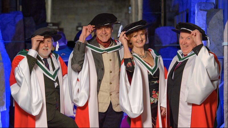 Quartet of famous faces conferred with honorary doctorates by University College Cork 