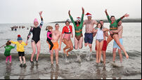 In pictures: Festive fun across Cork with Christmas swims and the Wren Boys festival