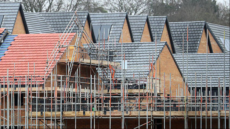 Number of homes built decreased by 6.7% last year, figures show Number of homes built decreased by 6.7% last year, figures show