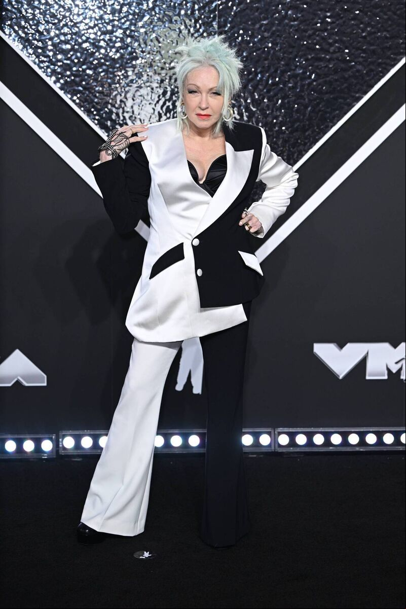 Cyndi Lauper attending the MTV Video Music Awards 2024. Photo: Doug Peters/PA Cyndi Lauper attending the MTV Video Music Awards 2024. Photo: Doug Peters/PA