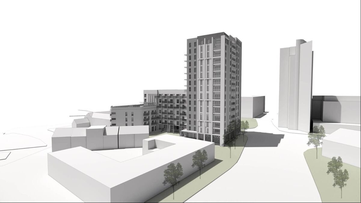 An artist’s impression of what the proposed development will look like when completed. An artist’s impression of what the proposed development will look like when completed.