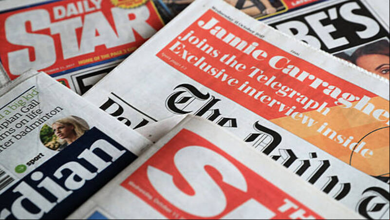 What the papers say: Thursday's front pages What the papers say: Thursday's front pages