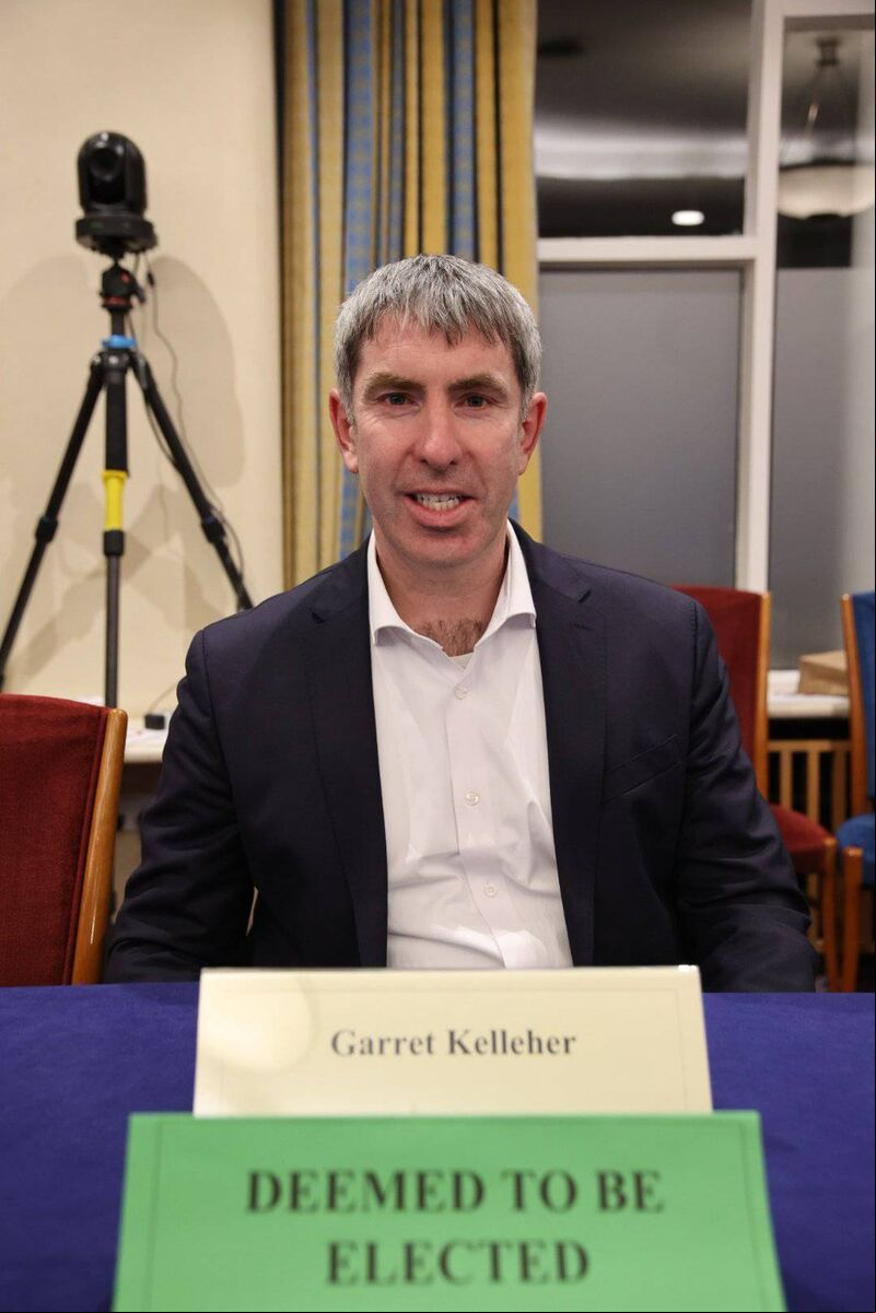 Cork city councillor Garret Kelleher was elected to the Seanad Industrial and Commercial .  
